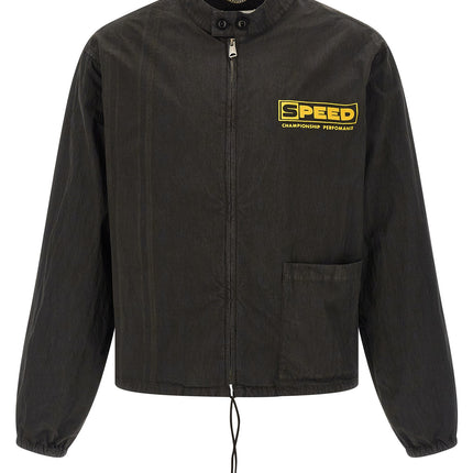 Maison Margiela Gray Cotton Shell Jacket