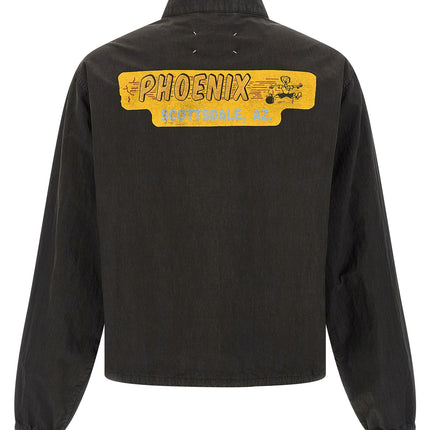 Maison Margiela Gray Cotton Shell Jacket