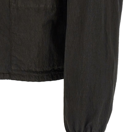 Maison Margiela Gray Cotton Shell Jacket