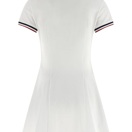 Brunello Cucinelli White Cotton Short Dress
