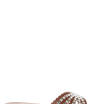 Aquazzura Multicolor Lamb Leather Slides