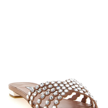 Aquazzura Multicolor Lamb Leather Slides