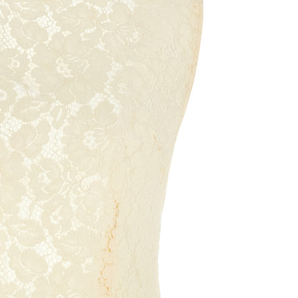 PINKO White Cotton Midi Dress