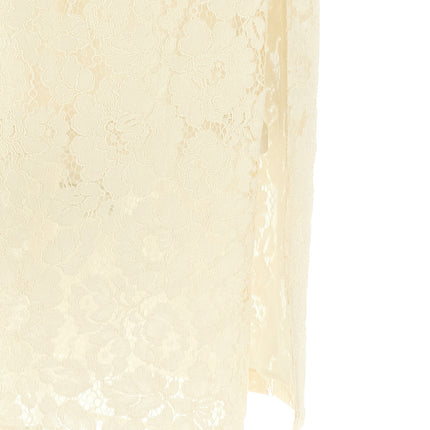 PINKO White Cotton Midi Dress