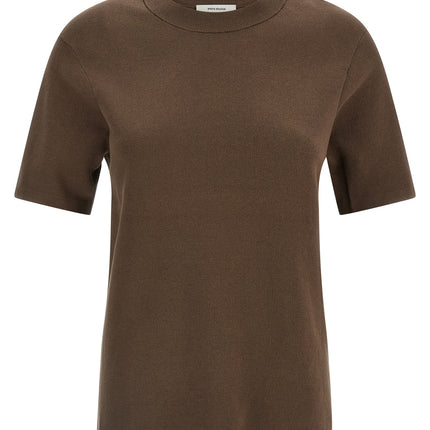 Entire Studios Brown Cotton T-Shirt