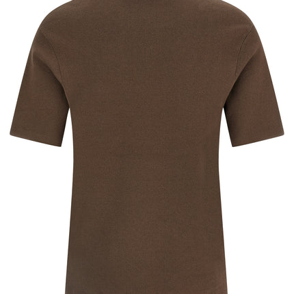 Entire Studios Brown Cotton T-Shirt