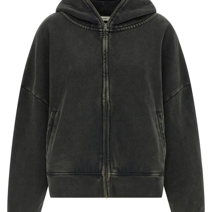 Entire Studios Gray Cotton Hoodie