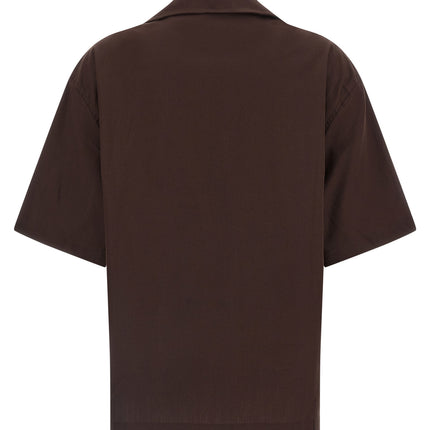 Entire Studios Brown Cotton Blouse