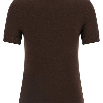 Entire Studios Brown Cotton T-Shirt