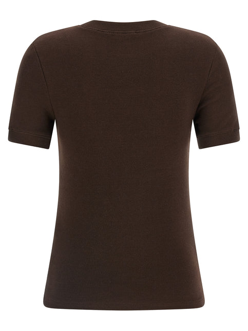 Entire Studios Brown Cotton T-Shirt