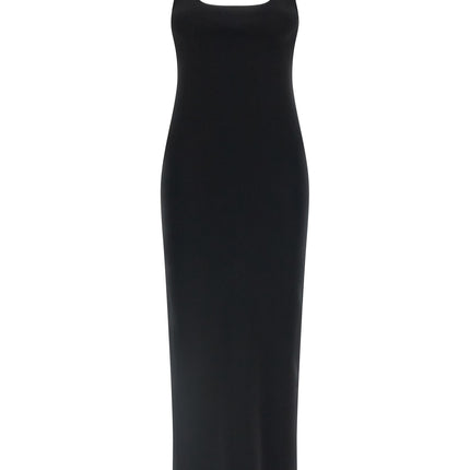 Entire Studios Black Viscose Midi Dress