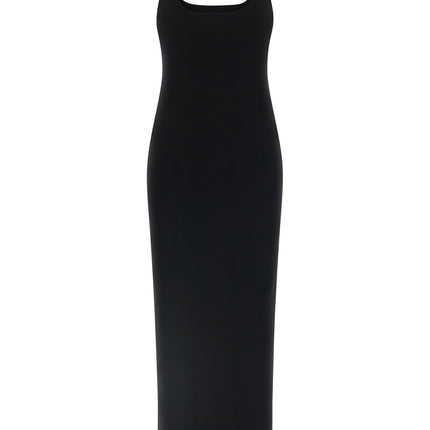 Entire Studios Black Viscose Midi Dress