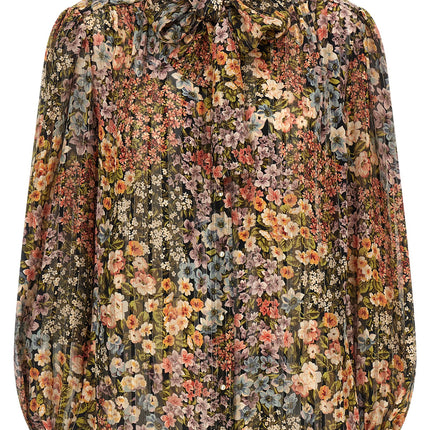 Valentino Garavani Multicolor Silk Blouse