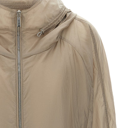 MooRER Beige Polyester Shell Jacket