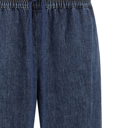 Valentino Garavani Blue Cotton Flared Jeans