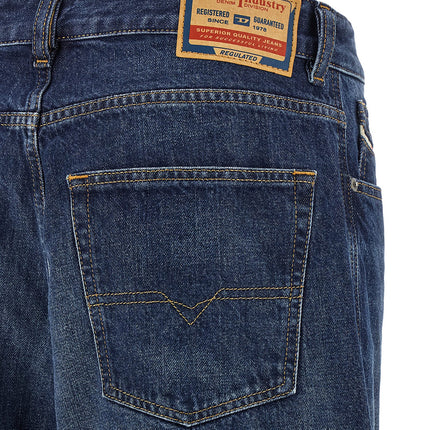Diesel Blue Cotton Jeans Denim
