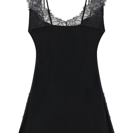 PINKO Black Viscose Sleeveles T-Shirt