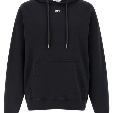 Off-White Black Cotton Sweatshirt
