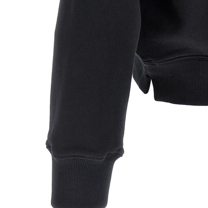 Off-White Black Cotton Sweatshirt