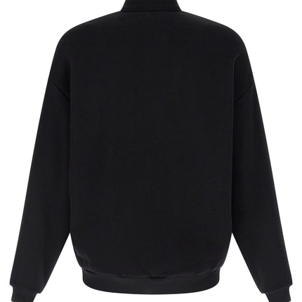 Autry Black Cotton Sweatshirt