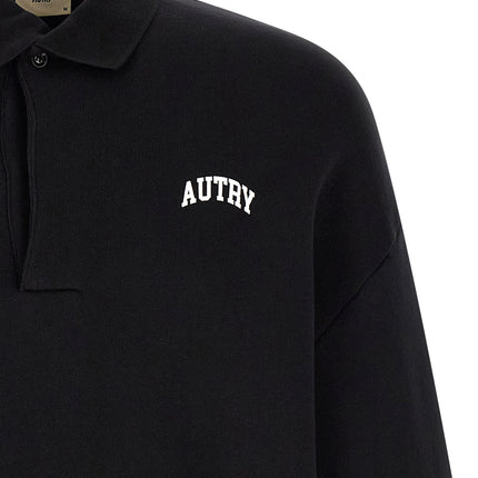 Autry Black Cotton Sweatshirt