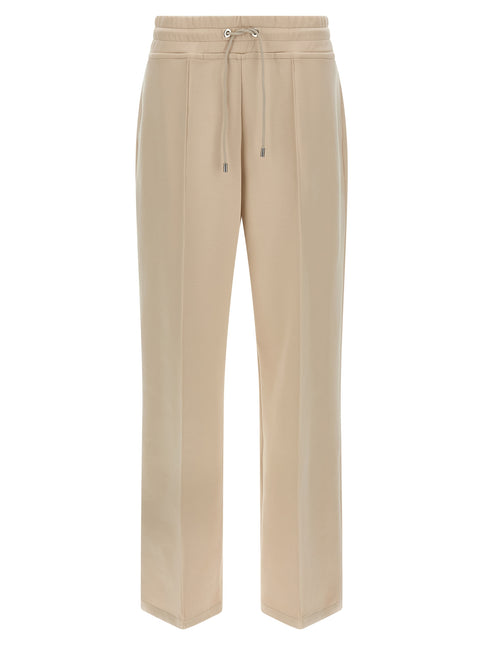 MooRER Beige Cotton Joggers (Workout Pants)