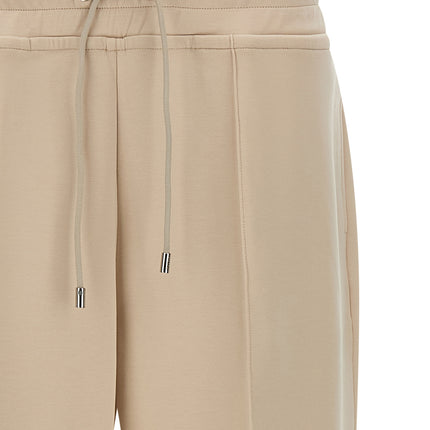 MooRER Beige Cotton Joggers (Workout Pants)