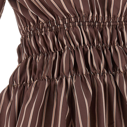 PINKO Brown Viscose Pattern Shirt