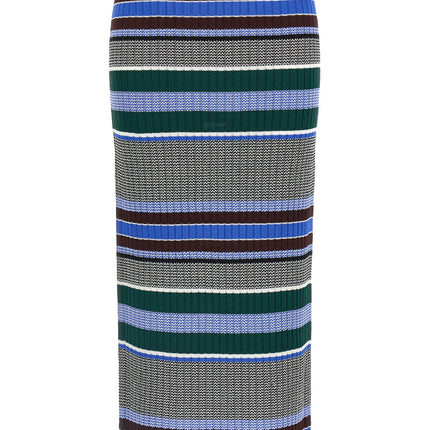 PINKO Multicolor Viscose Midi Skirt