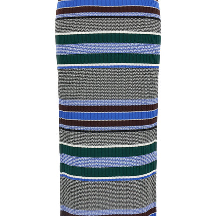 PINKO Multicolor Viscose Midi Skirt