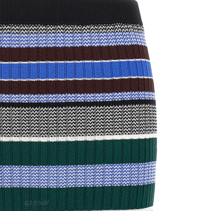 PINKO Multicolor Viscose Midi Skirt
