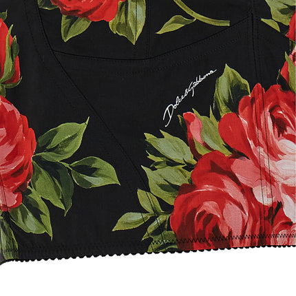 Dolce & Gabbana Black Cotton Tank Tops