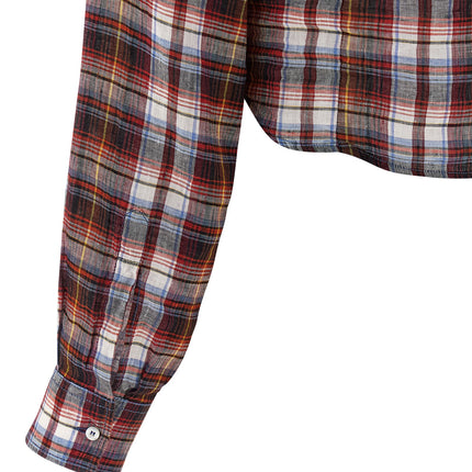 Dsquared² Multicolor Linen Blouse