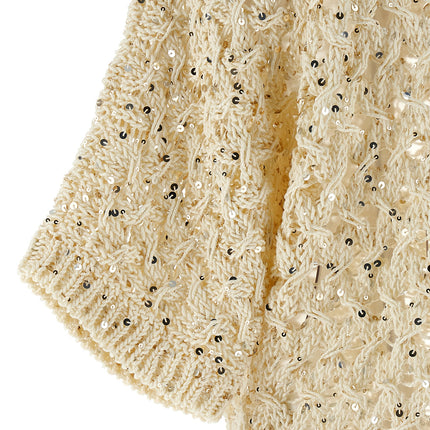Peserico Beige Cotton Cardigan