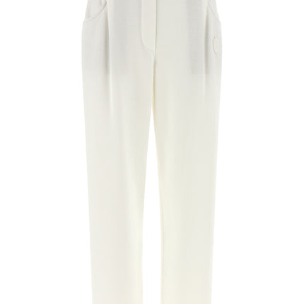 Brunello Cucinelli White Cotton Joggers (Workout Pants)