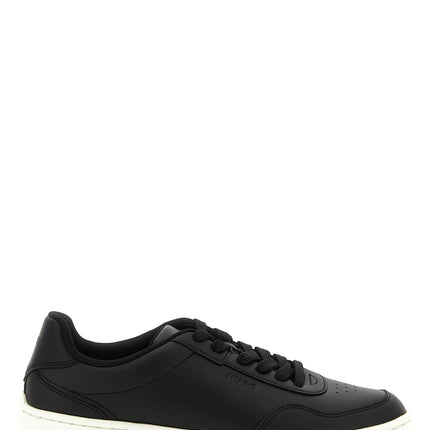 Hugo Boss Black Polyester Low Top Sneakers