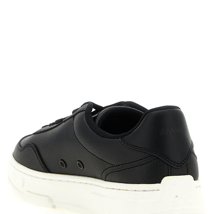 Hugo Boss Black Polyester Low Top Sneakers