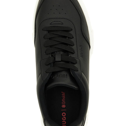 Hugo Boss Black Polyester Low Top Sneakers