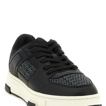 Hugo Boss Black Polyester Low Top Sneakers
