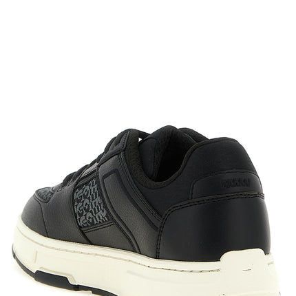Hugo Boss Black Polyester Low Top Sneakers