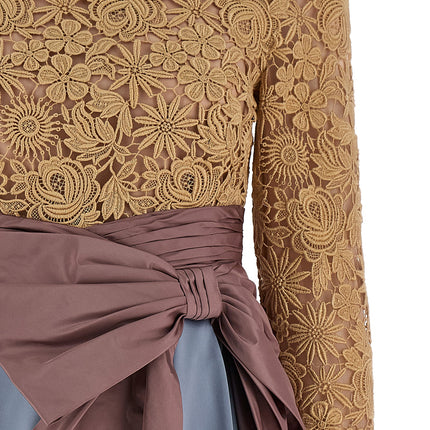 Valentino Garavani Multicolor Cotton Short Dress