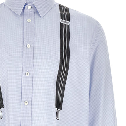 Moschino Blue Cotton Blouse