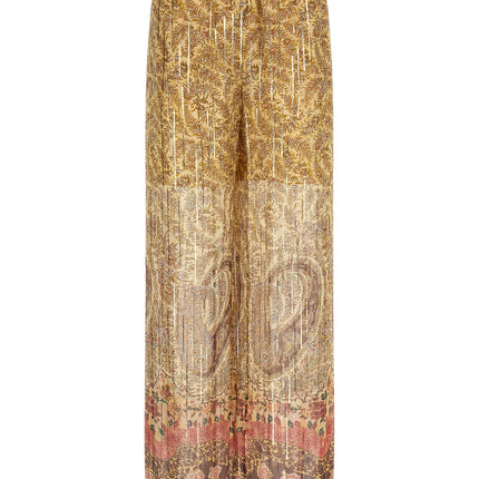 Valentino Garavani Multicolor Silk Casual Pants
