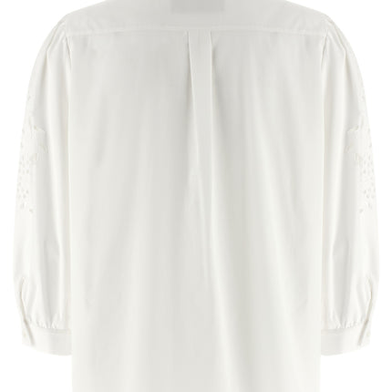 Valentino Garavani White Cotton Blouse
