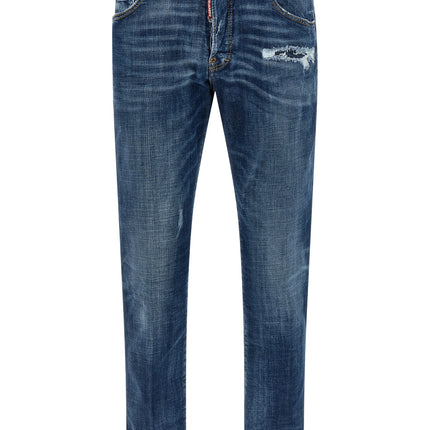 Dsquared² Blue Cotton Jeans Denim