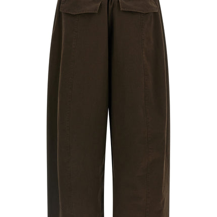 Entire Studios Brown Cotton Casual Pants