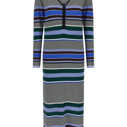 PINKO Multicolor Viscose Long Dress