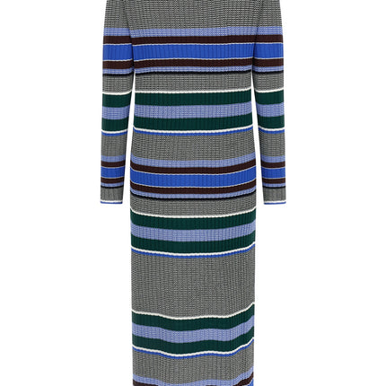 PINKO Multicolor Viscose Long Dress