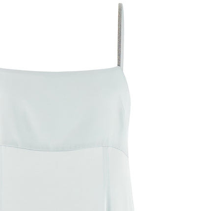 Peserico Blue Viscose Long Dress