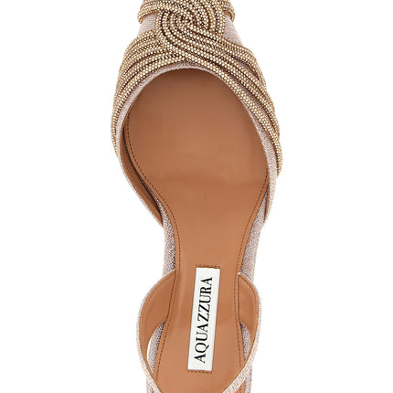 Aquazzura Multicolor Textile Mid Heel Pumps